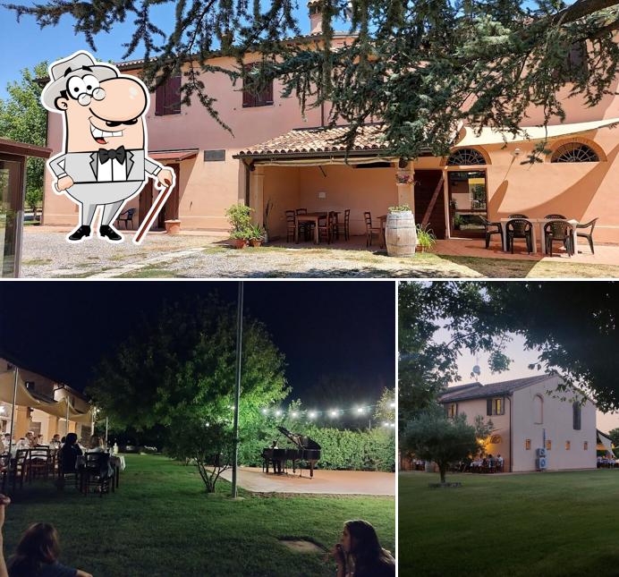 Curiosa tra gli esterni di La Ramona Agriturismo