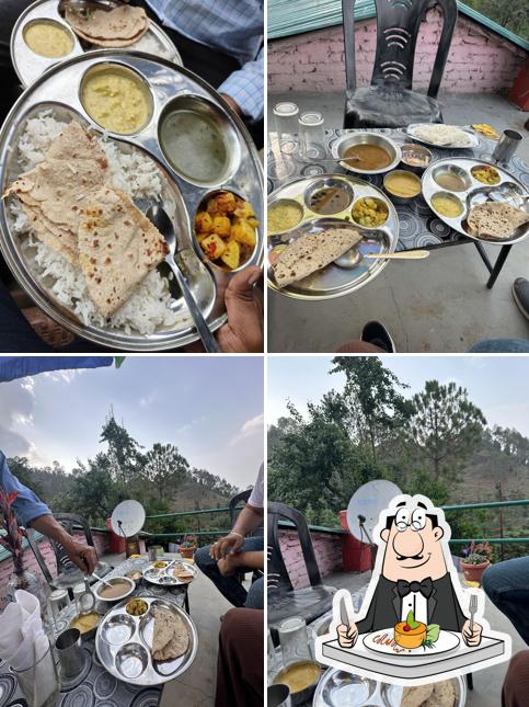 Food at Live Kitchen Kausani