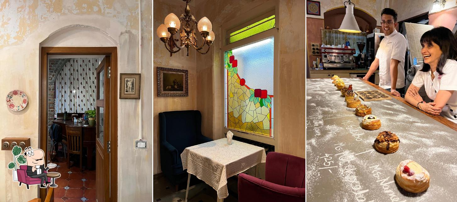 The interior of Love Crummbs