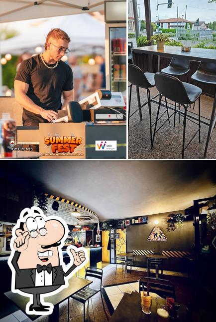 Gli interni di Mancino - Burger Bar