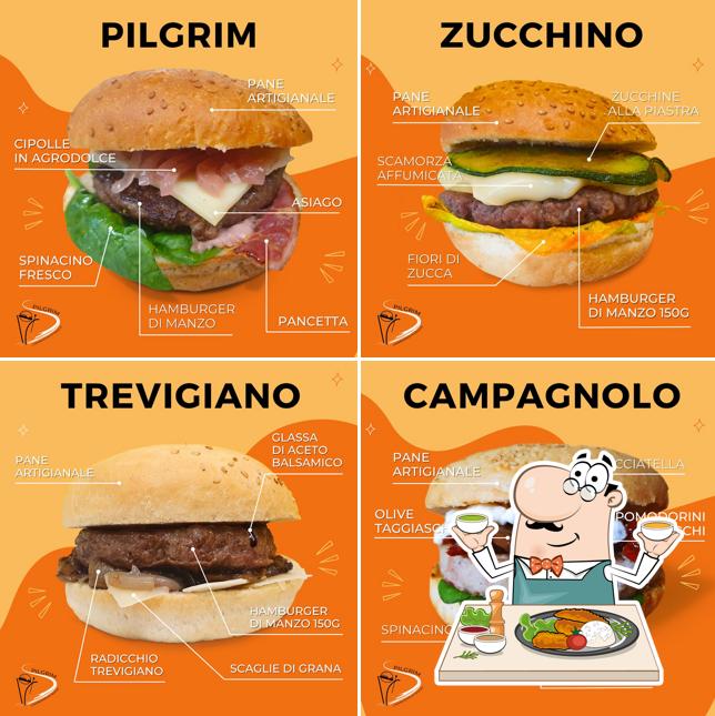 Cibo al Pilgrim - L'hamburger in viaggio