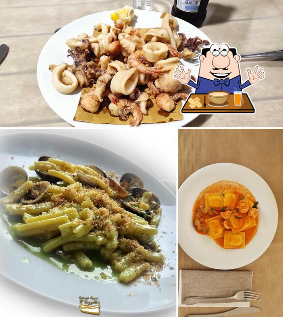 Platti al Ristorante Bar Pizzeria Il Gozzetto
