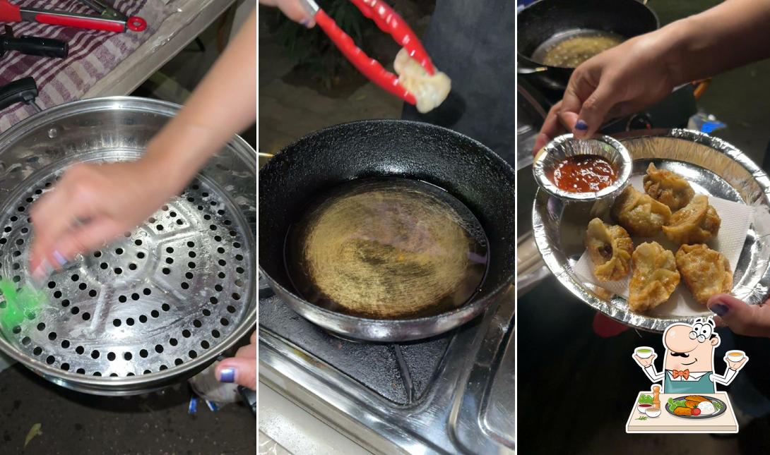 Food at Smiling Momos