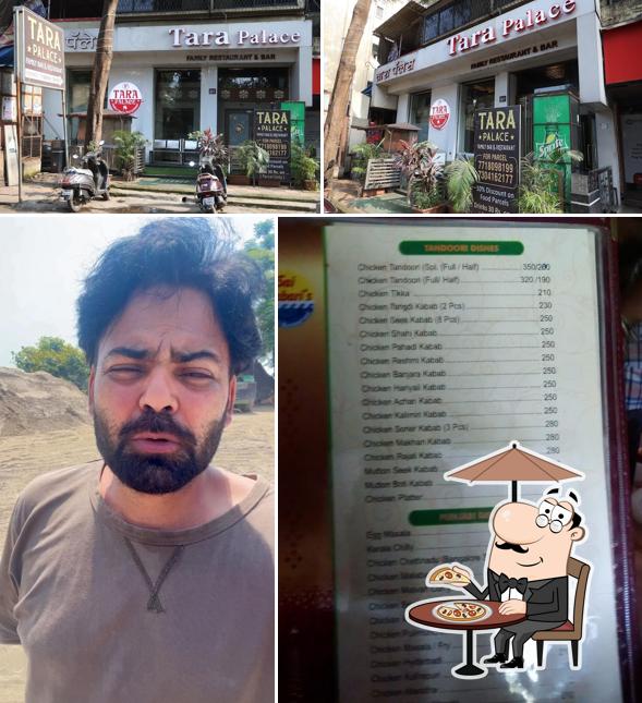 The exterior of Tara Palace