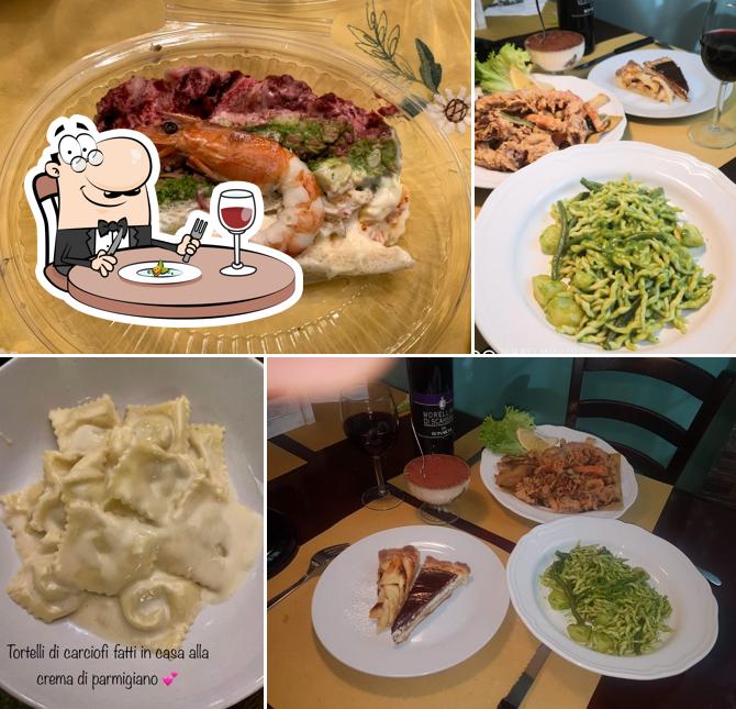 Platti al Trattoria Vegia Terralba