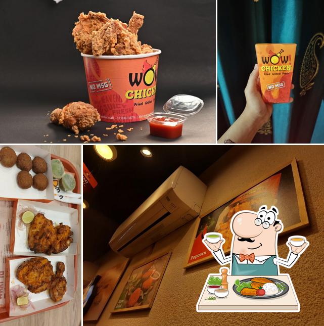 Ice cream at WOW Chicken