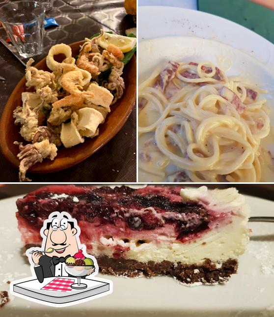 Ristorante Pizzeria "Lo Sfizio" offre un'ampia selezione di dessert