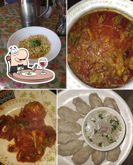 Food at Riyas Restaurant