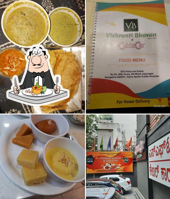 Meals at Vishranti Bhavan