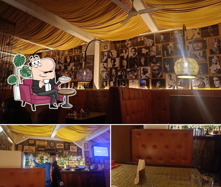 The restaurant's interior and beverage