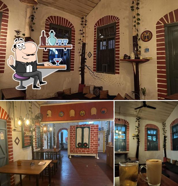 Take a seat at one of the tables at 11:11 Cafe