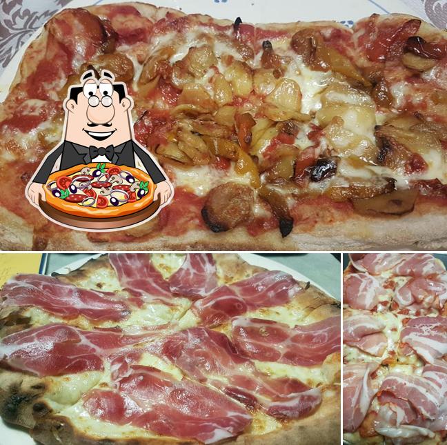 Ordina tra le molte varianti di pizza