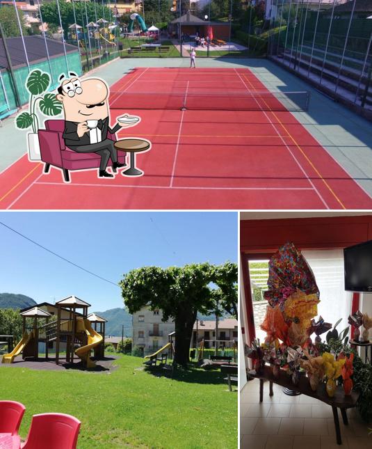 Gli interni di Bar Parco Giochi Cassina Valsassina