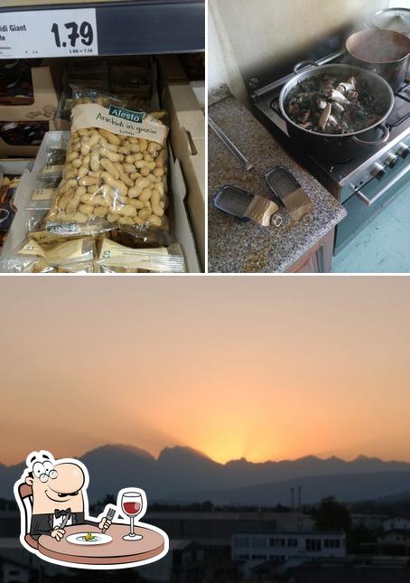 La foto della cibo e esterno di Bar Al Bivio