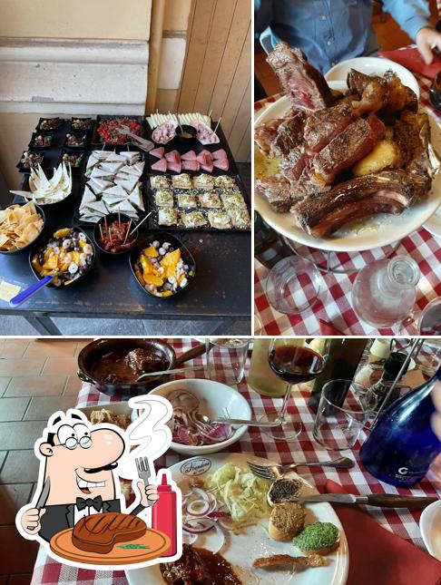 Ordina i un pasto a base di carne a Civico 18