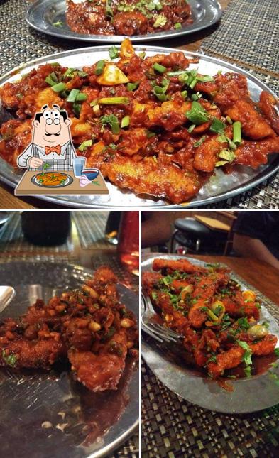 Chicken wings at Quarter House