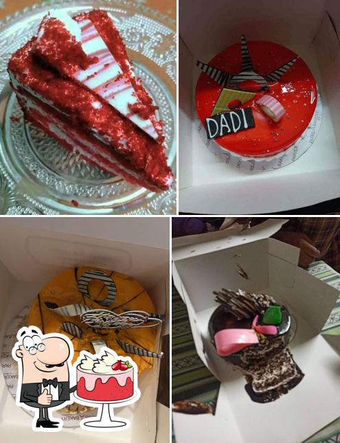 Red velvet cake at Paris Bakery