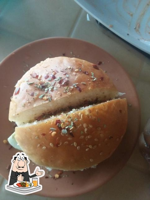 Meals at Baker's Garden Cake shop in Karad