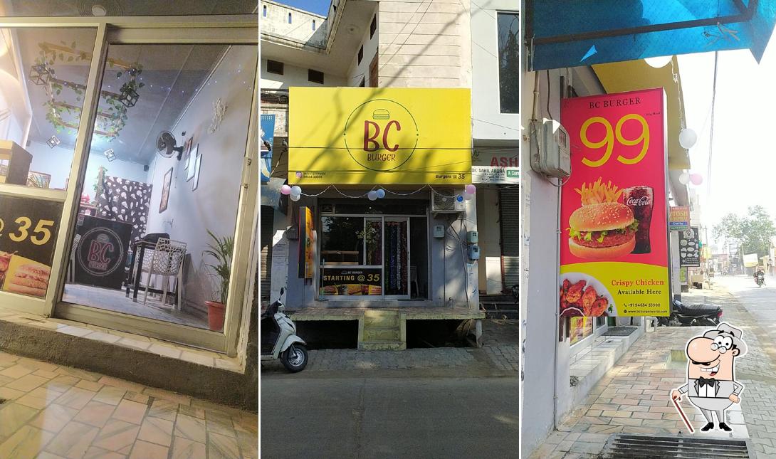The exterior of Bc Burger World