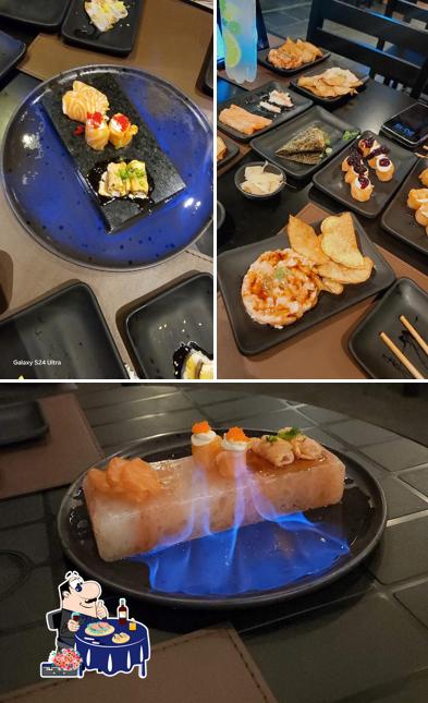 Sashimi em Buddha Sushi