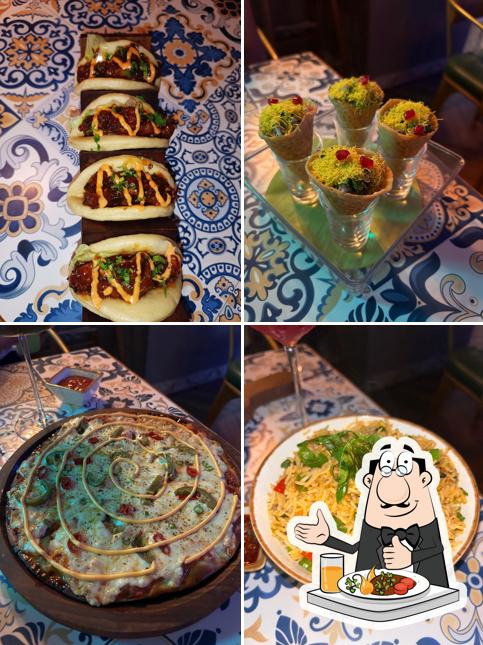 Food at Cava Lounge