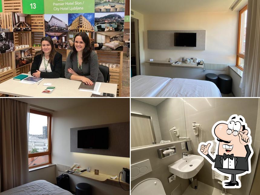 Dai un'occhiata agli interni di City Hotel Ljubljana