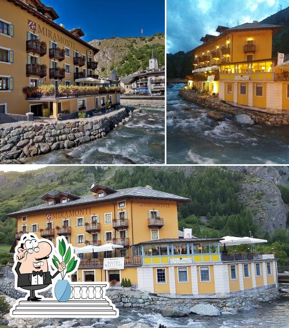 Gli esterni di Le Miramonti