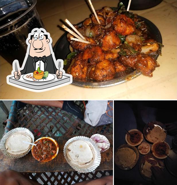 Food at Muni Rohit Hotel Dhabha