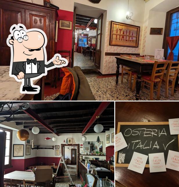 Dai un'occhiata agli interni di Osteria Italia Erba