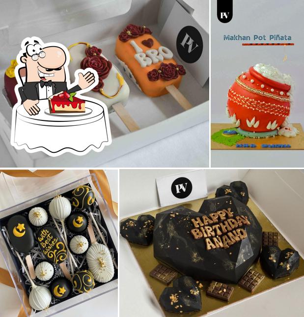 Piñata Vizag provides a variety of sweet dishes