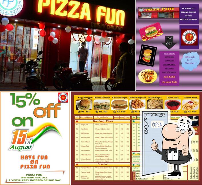 Here's a pic of Pizza Fun Sambhal Sambhal
