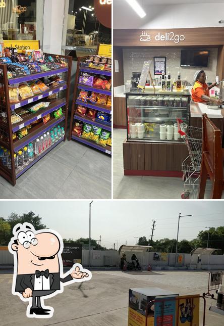 This is the photo displaying interior and food at Shell V PRO Petrol Bunk
