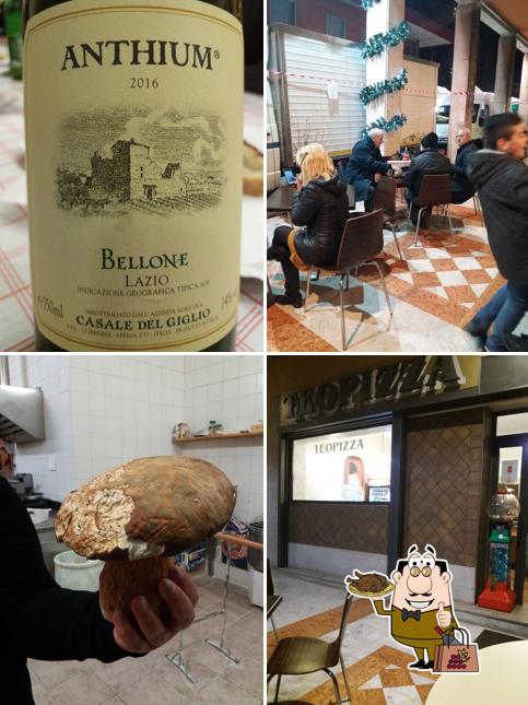 È gradevole prendersi un bicchiere di vino a Teo Pizza
