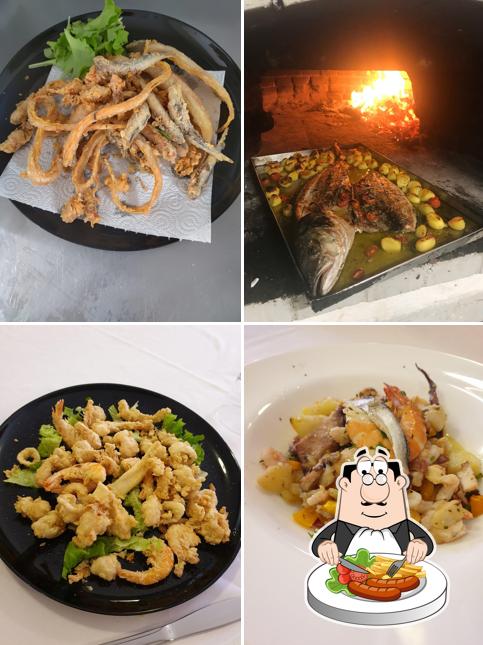 Cibo al Trattoria al Pescatore da Aligi