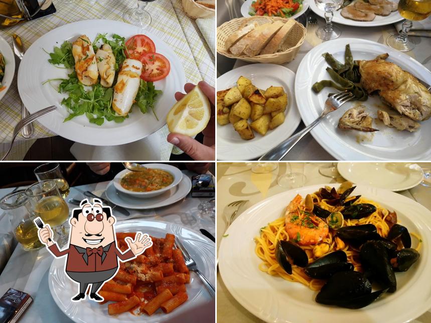 Cibo al Ristorante Mensa di Bacco