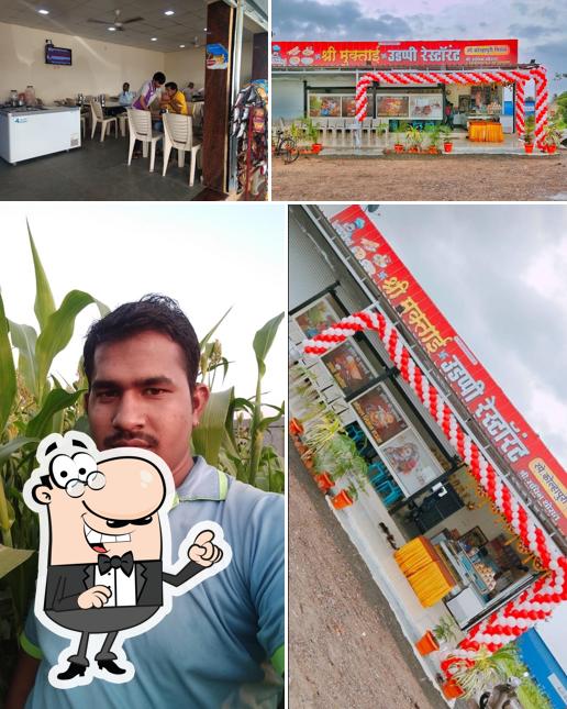 The interior of Shri Muktai Udupi Restaurant