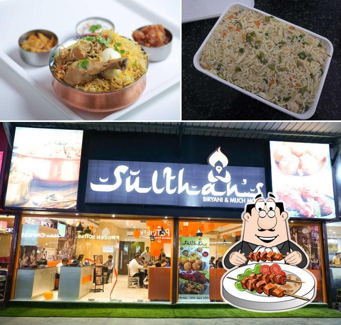 Meals at Sulthan's Biriyani,OMR Food Street, Navalur