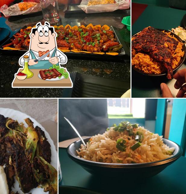 Baby back ribs at The Triangle Restaurant