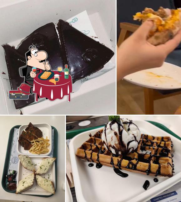 Waffles at Bocca Lite