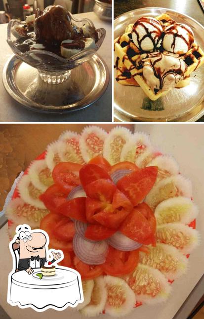 Enjoy one of the sweet dishes