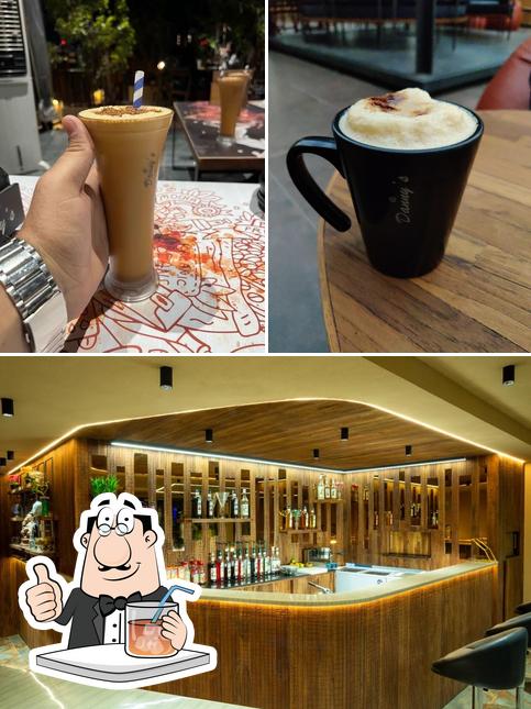 Get a drink from the menu