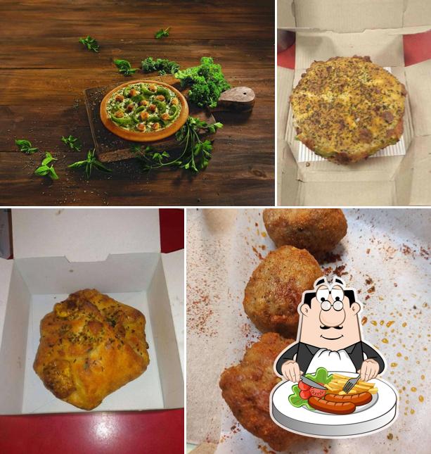 Food at Domino's Pizza
