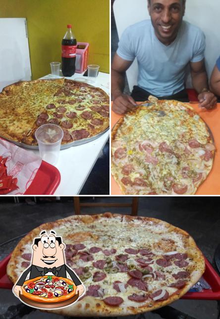 Escolha diversos tipos de pizza