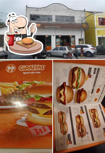 Peça um hambúrguer no Giraffas