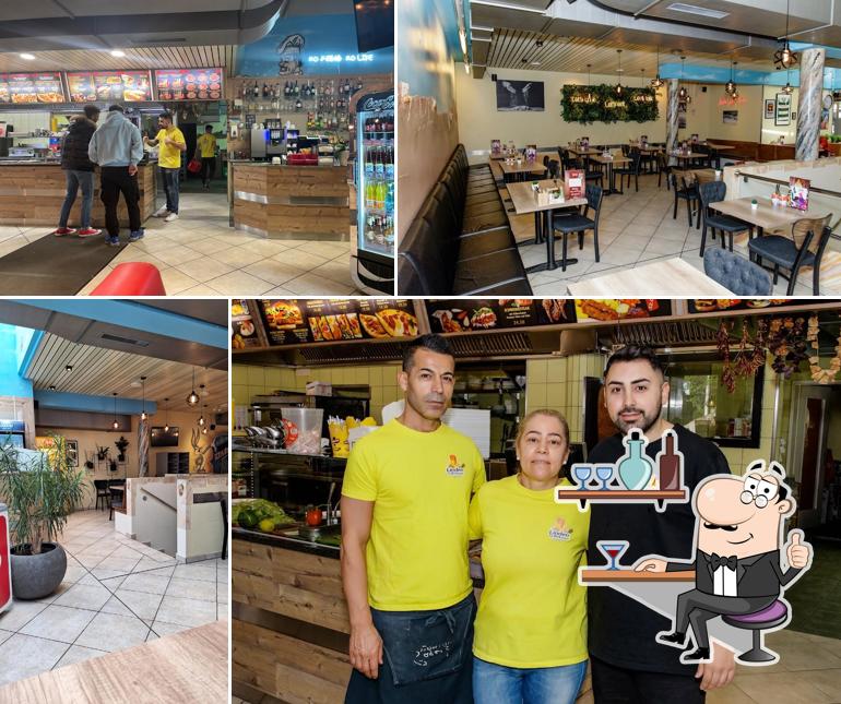 Dai un'occhiata agli interni di Linden Grillhouse