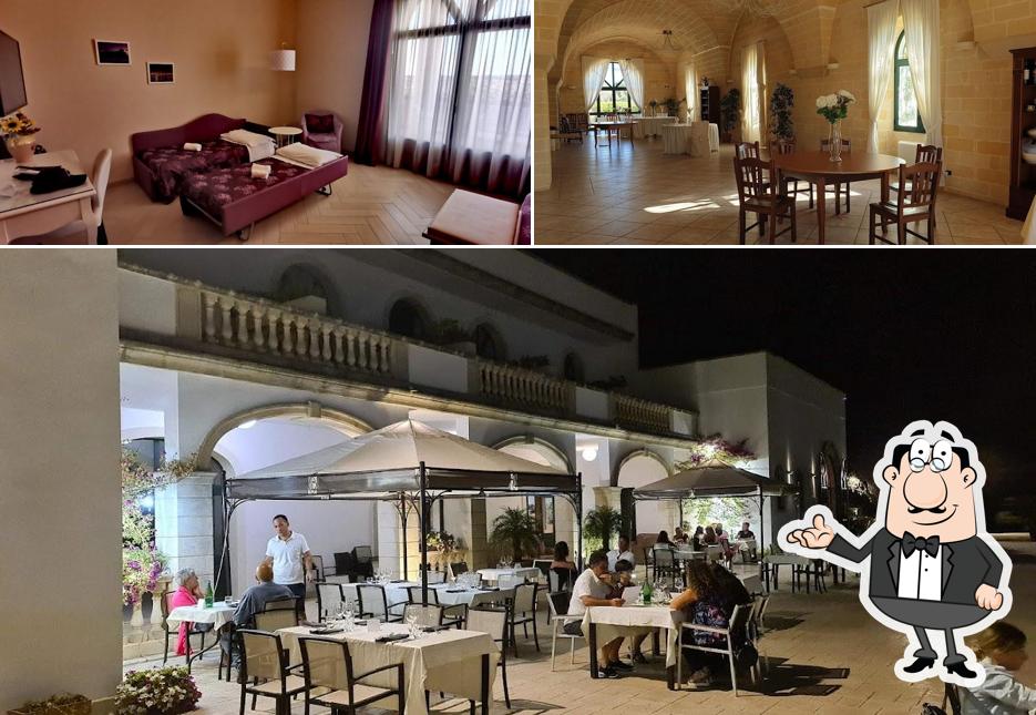 Gli interni di Masseria Montevergine