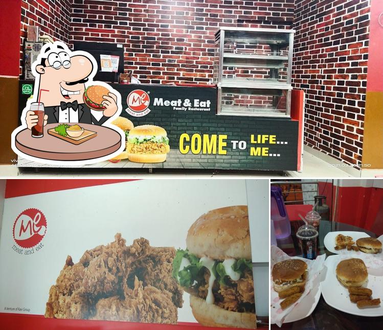 Get a burger at Me (Meat And Eat )