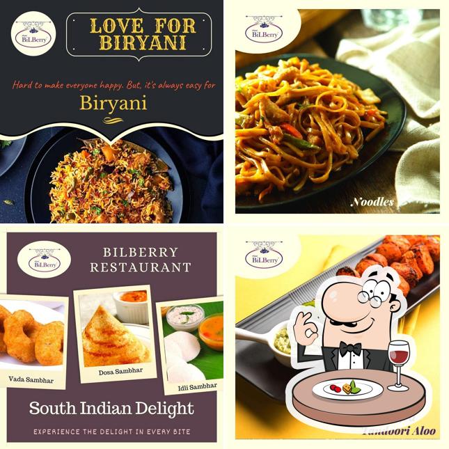 Meals at Bilberry Restaurant