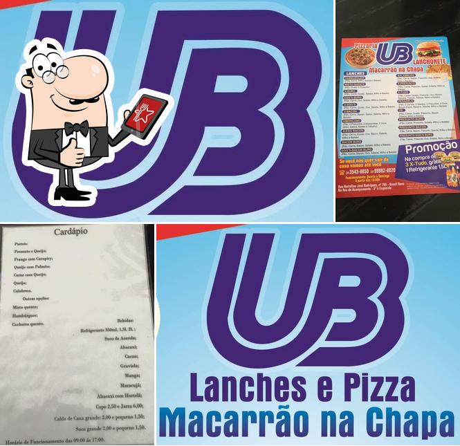 UB Lanches, Pizzaria e Pastelaria.