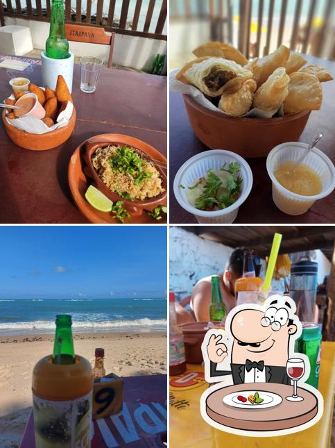 Comida em Gira Mundo Beach